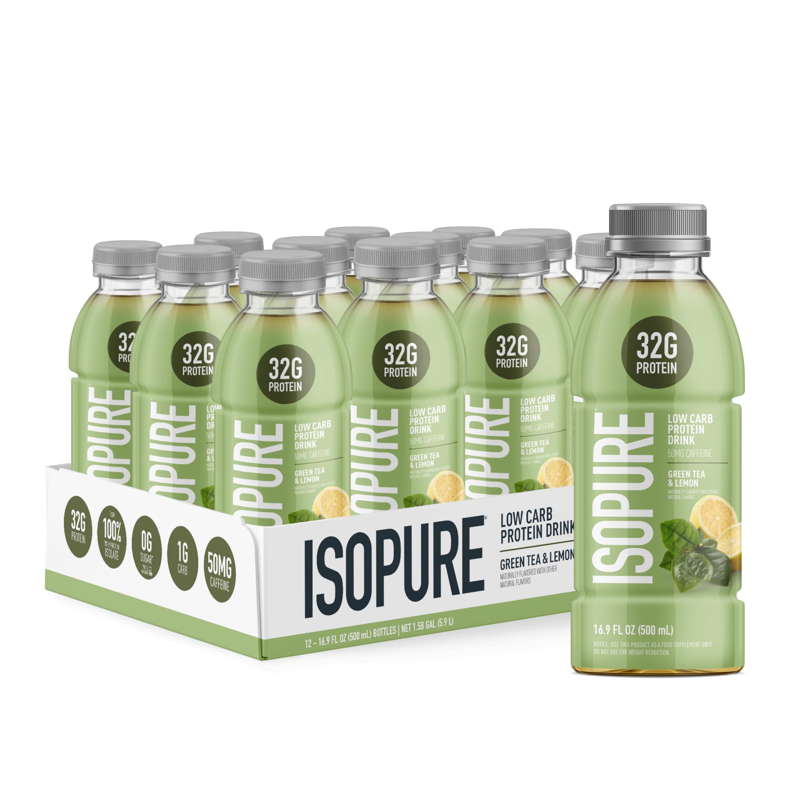 Isopure Zero Carb 32g Clear Protein Drink