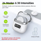 AUVON Wireless TENS Unit Muscle Stimulator – Pain Relief

