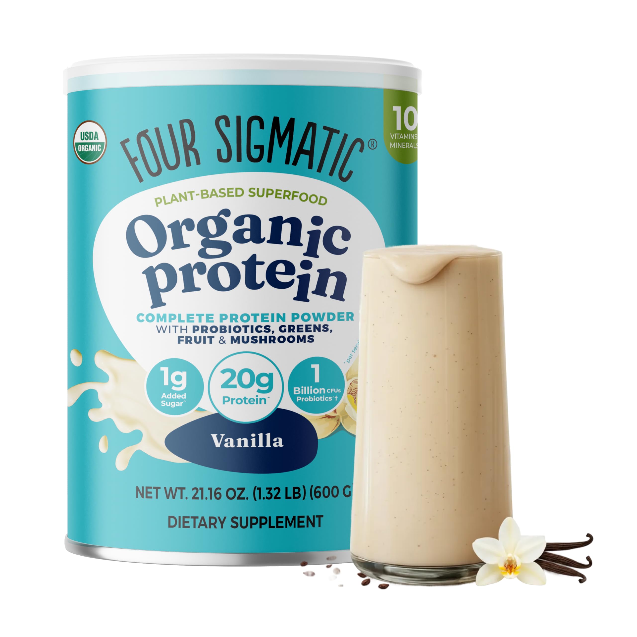 Four Sigmatic Organic Vegan Protein Powder