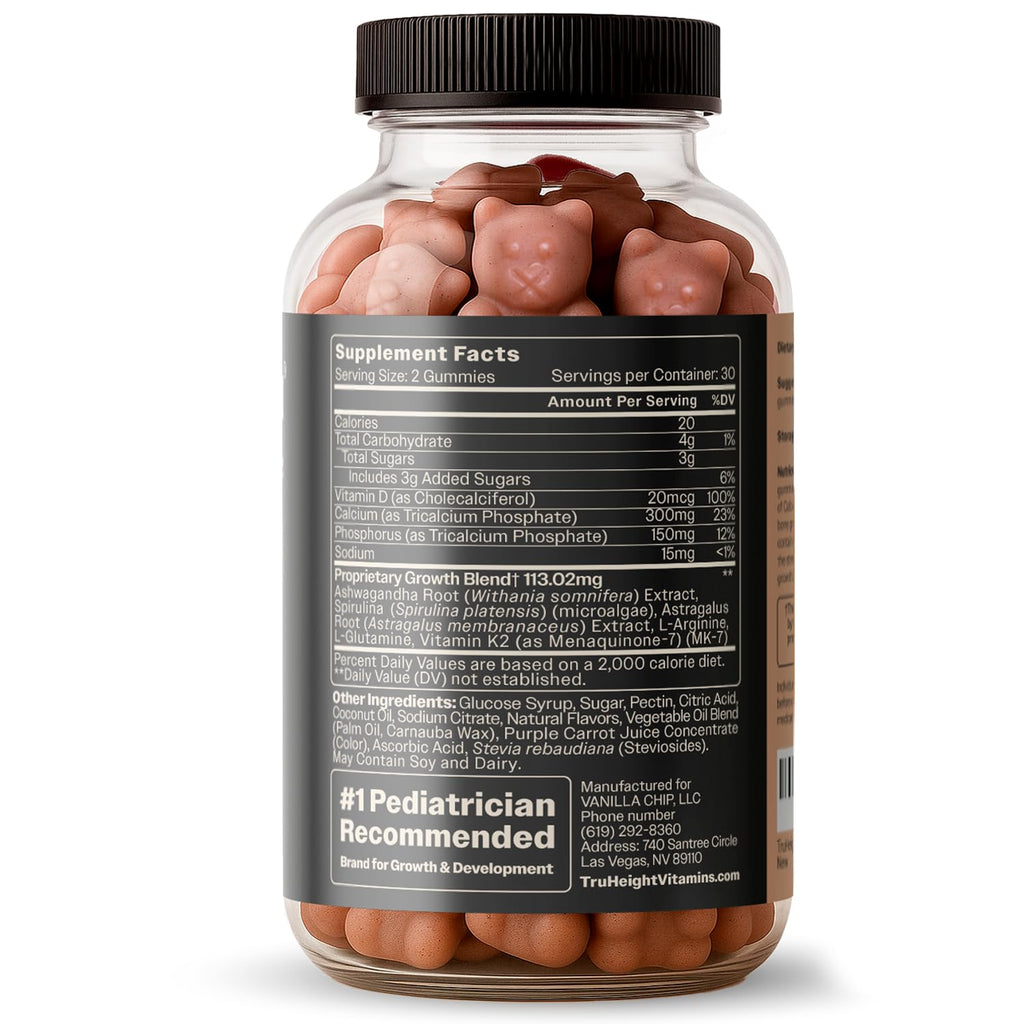 TruHeight Growth Gummies for Kids & Teens


