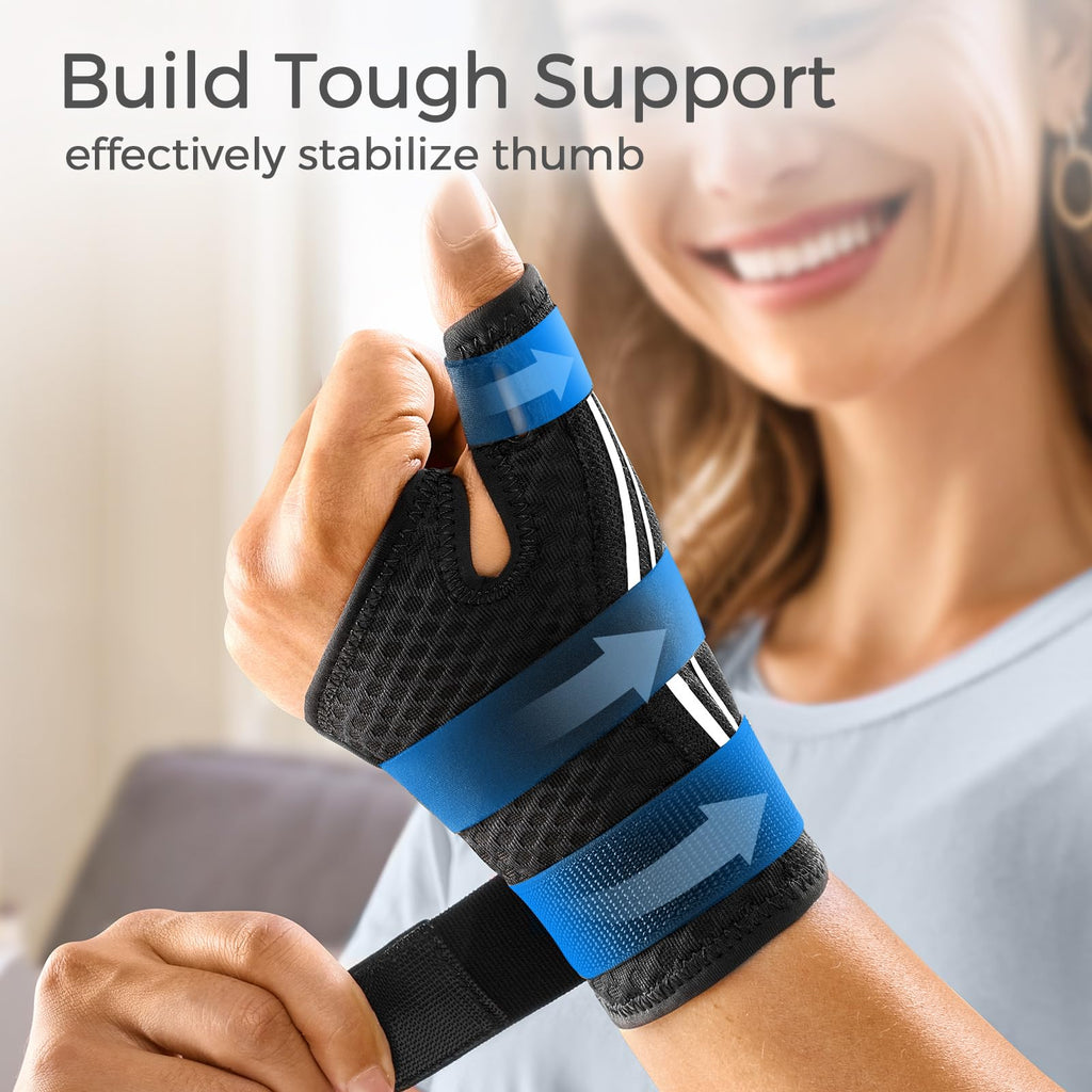 FREETOO Wrist & Thumb Brace for Both Hands | Arthritis Support

