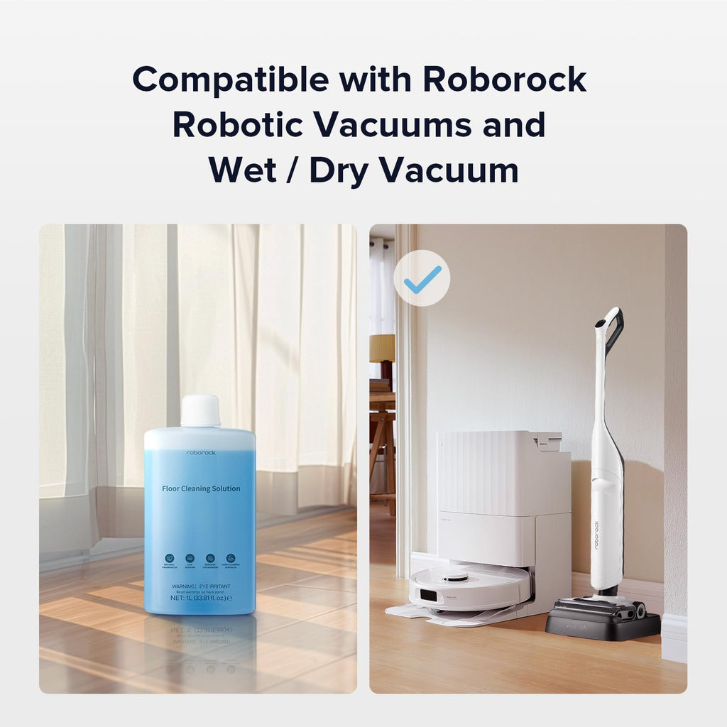 Roborock Floor Cleaning Solution for Hardwood Floors


