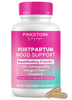Pink Stork Postpartum Mood Support – Postnatal Supplement

