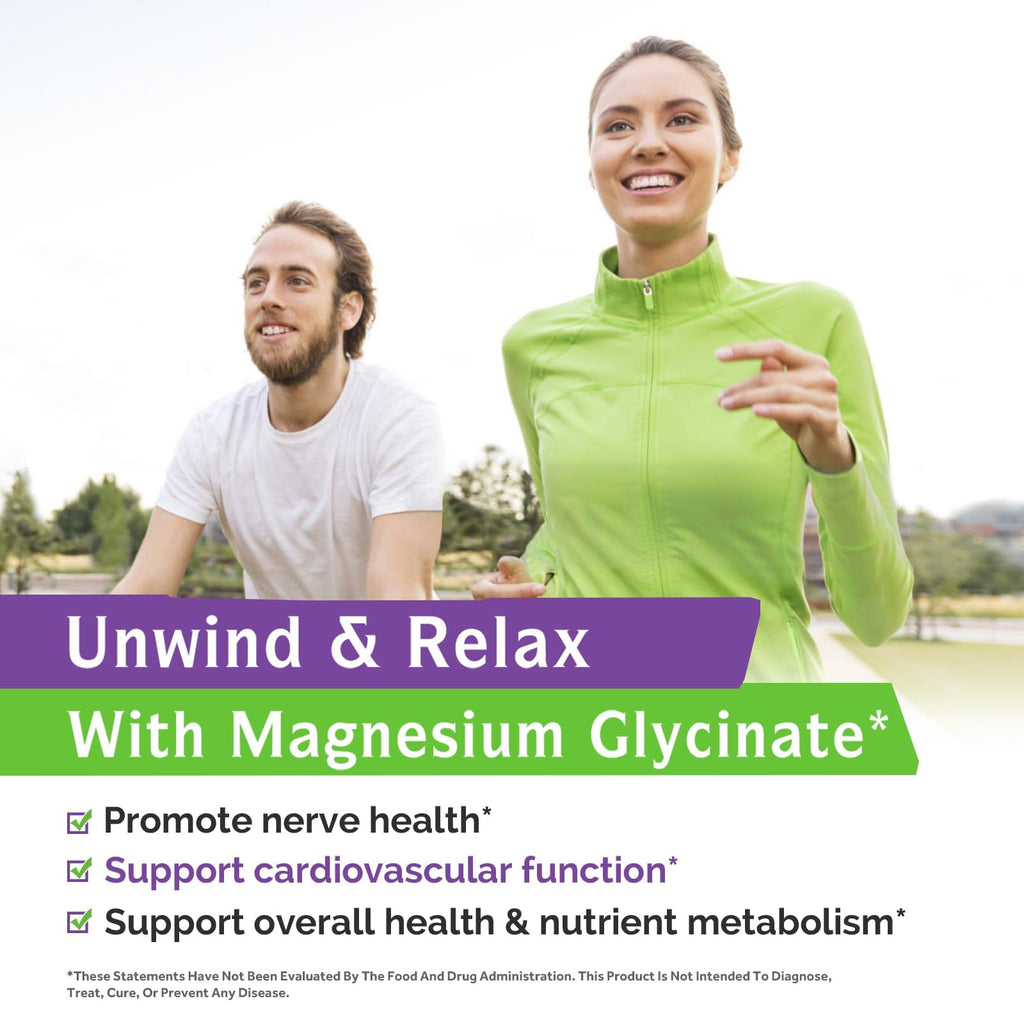 Innate Vitality Magnesium Glycinate 500mg – Vegan, Non-GMO

