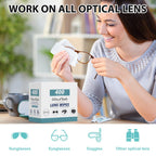 WOWFLASH Lens Wipes for Eyeglasses Streak-Free Cleaning

