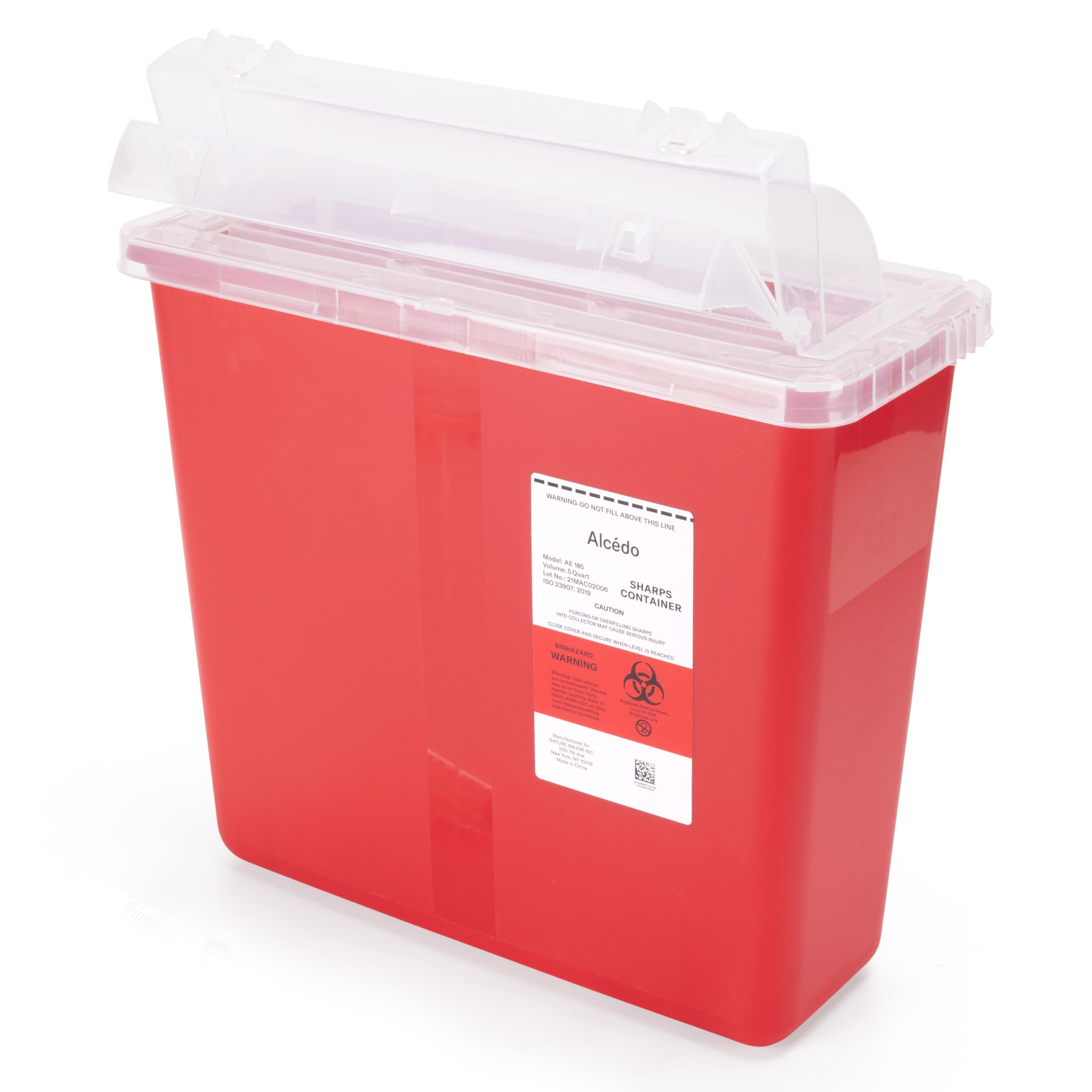 Alcedo Sharps Container for Home & Professional Use