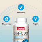 Jarrow Formulas DIM plus CDG Veggie Capsules Hormone Balance

