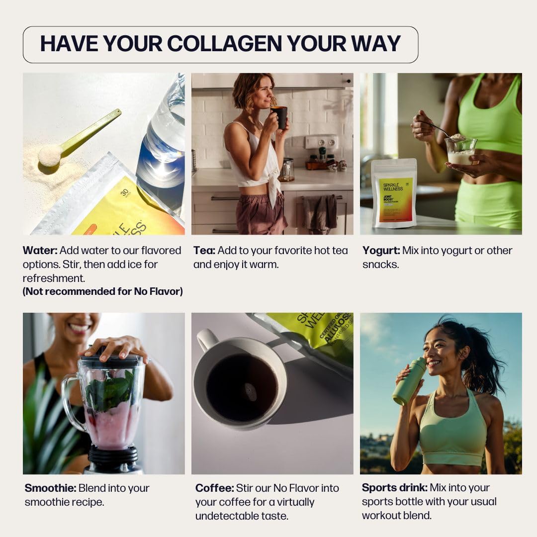Sparkle Wellness Collagen Peptides with Vitamin C

