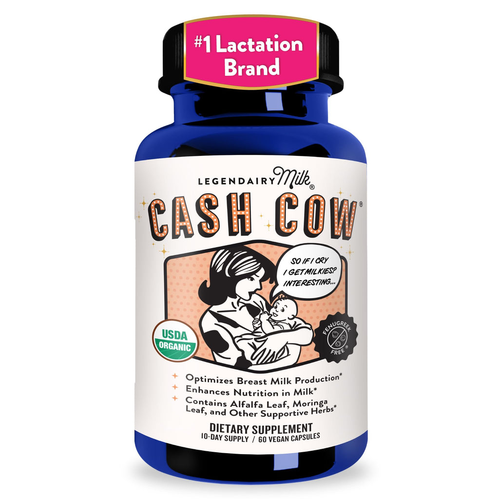 Legendairy Milk Lactation Supplement Cash Cow Organic Vegan


