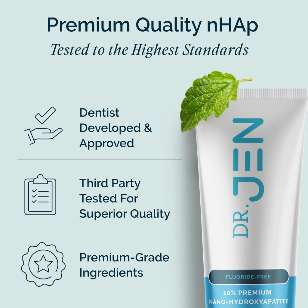 Dr. Jen Fluoride Free Toothpaste with Nano Hydroxyapatite

