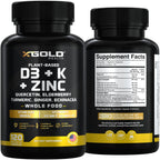 X Gold Health Vitamin D & K Complex with Zinc

