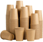 Lamosi Kraft Paper Cups - Unbleached Disposable Cups

