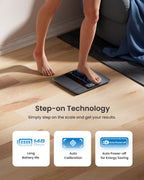 RENPHO 550lb Digital Bathroom Scale | Backlit Display

