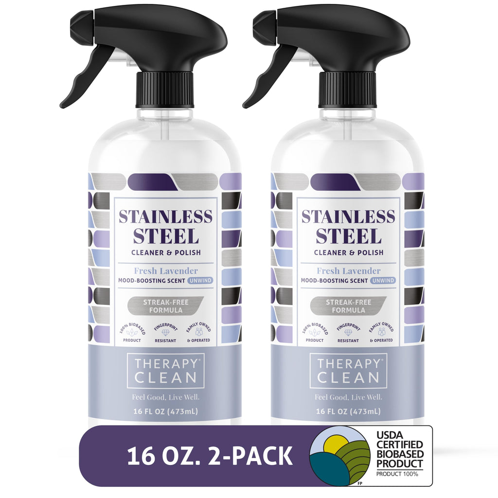 Therapy Stainless Steel Cleaner and Polish Lavender Scent

