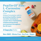 PepZin GI Zinc-L-Carnosine Digestive Support Doctor's Best

