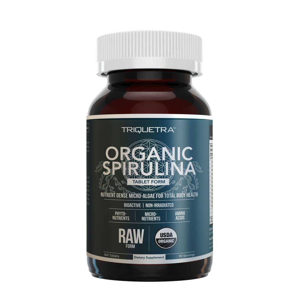 Parry Organic Spirulina Tablets - Raw Nutrient Dense


