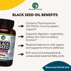 Amazing Herbs Black Seed Oil Capsules - Nigella Sativa

