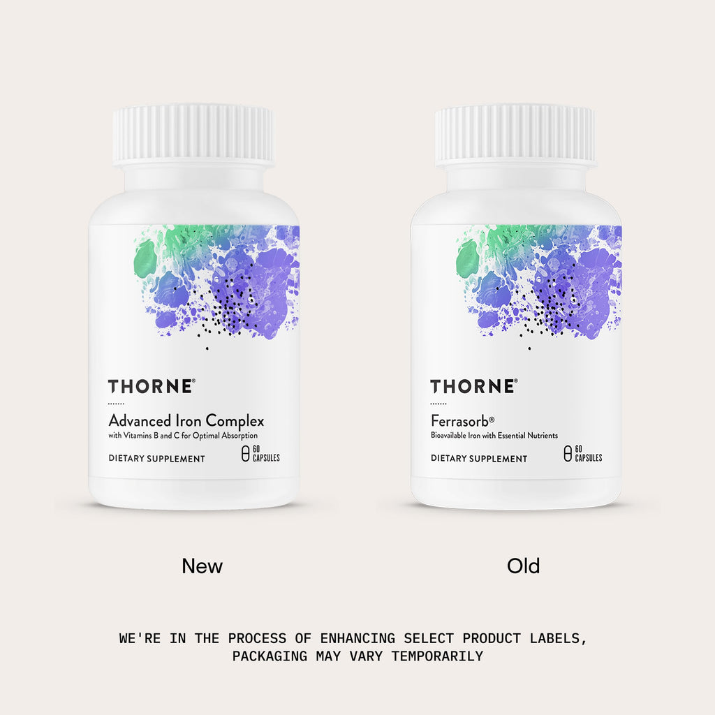 THORNE Iron Complex Chelated Iron Supplement

