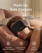 Sleenova Sleep Eye Mask with Bluetooth Headphones | Sleep Audio

