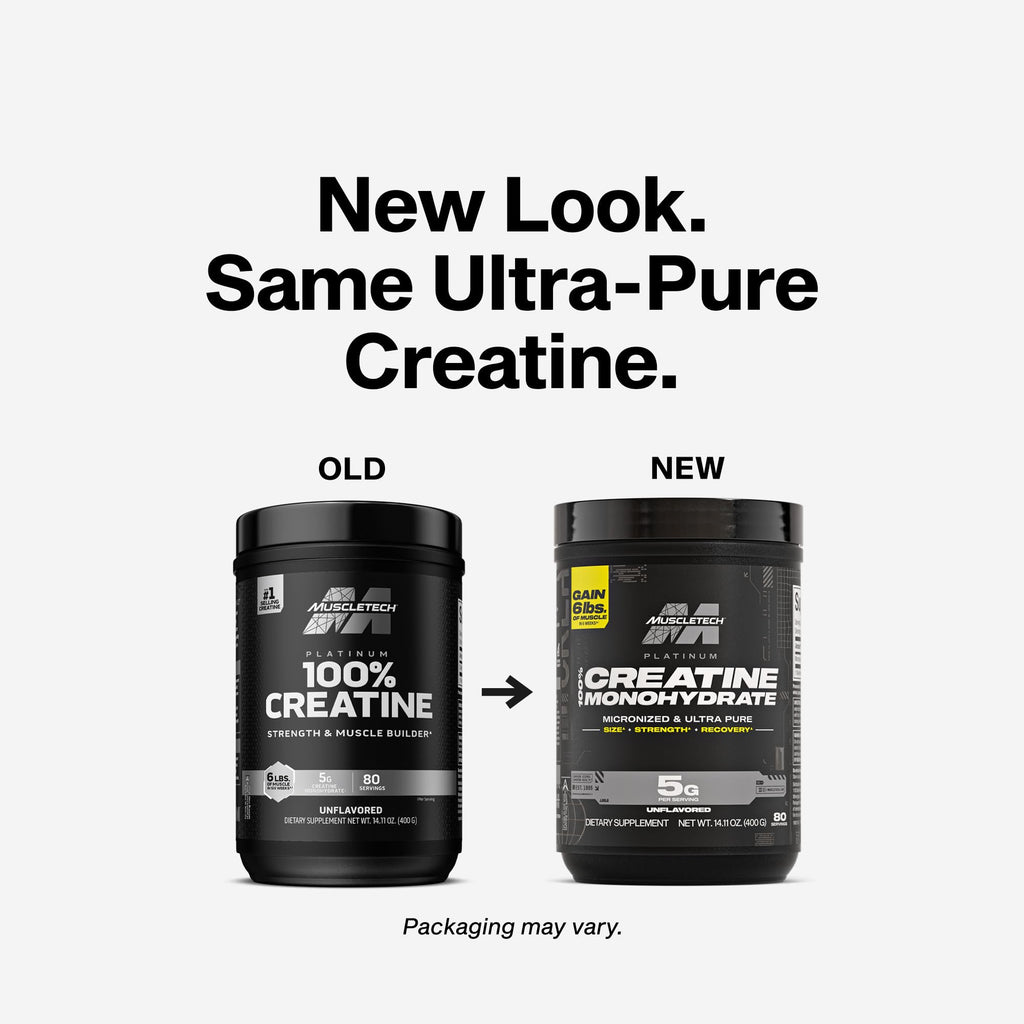 MuscleTech Creatine Monohydrate Powder Platinum Pure

