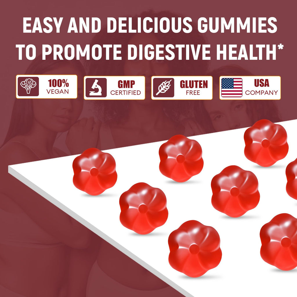 Migcopat Fiber Gummies with Probiotics | Digestive Health


