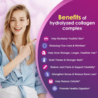 Nature Target Collagen Peptides Powder with Vitamin C & HA

