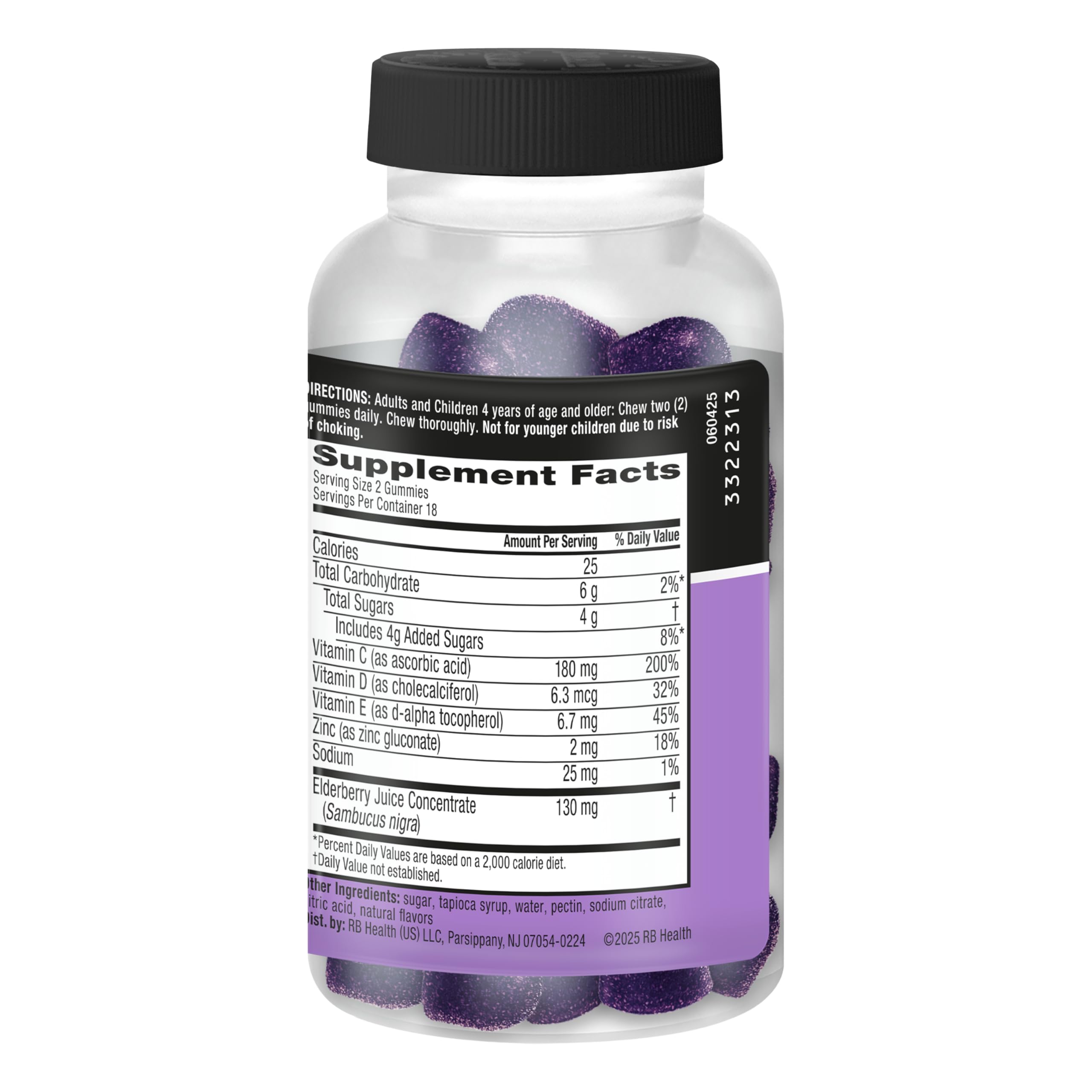 Airborne Elderberry Gummies with Zinc & Vitamin C


