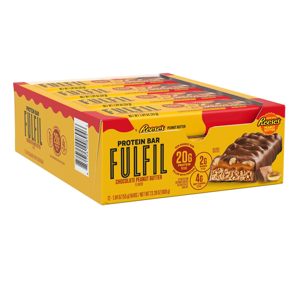 FULFIL Chocolate Peanut Butter Bar with Reese's

