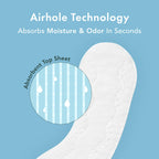 Rael Panty Liners - Organic Cotton Cover | Light Absorbency

