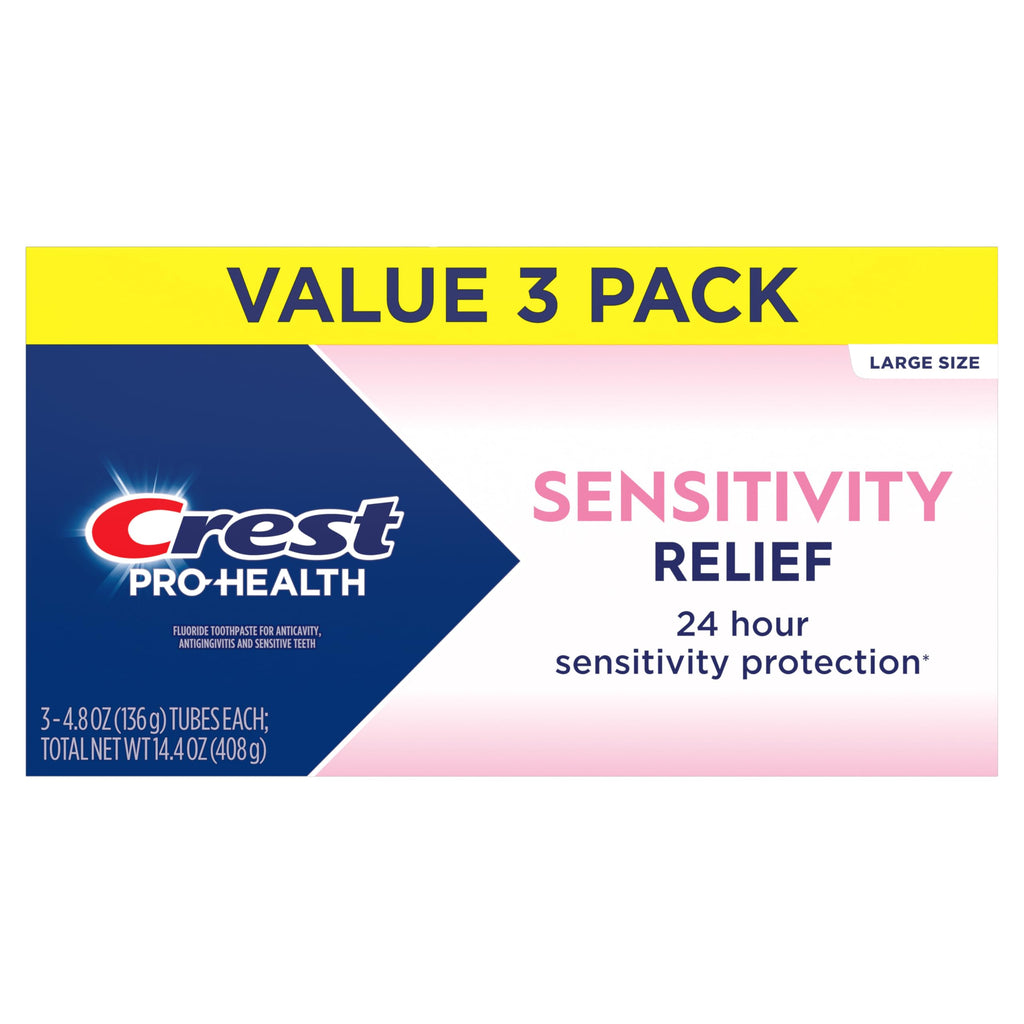 Crest Pro-Health Sensitivity Relief Toothpaste | Fast Relief

