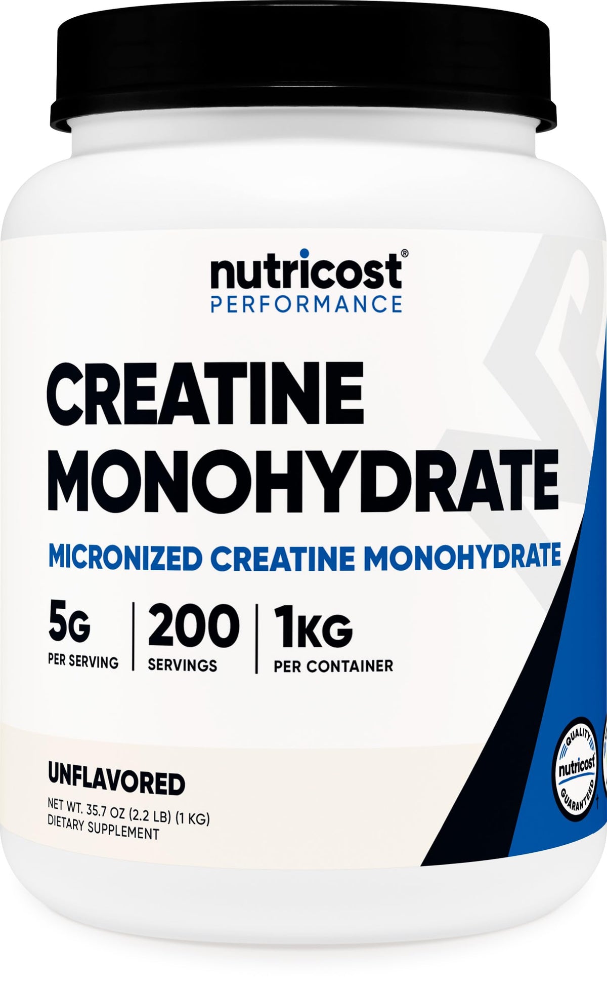 Nutricost Creatine Monohydrate Powder - Micronized, Vegan & Gluten Free