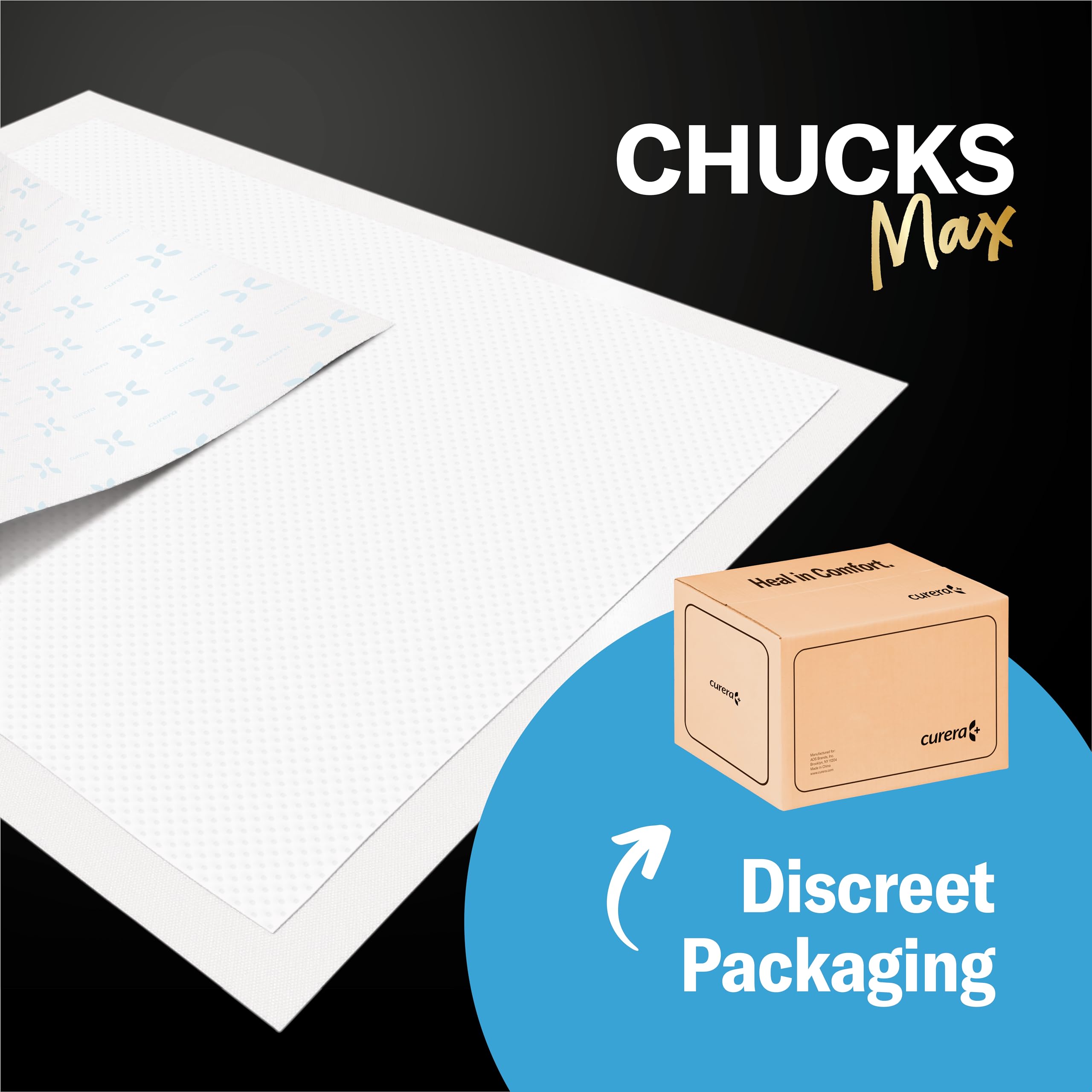 CHUCKS MAX Hospital Bed Pads for Adults

