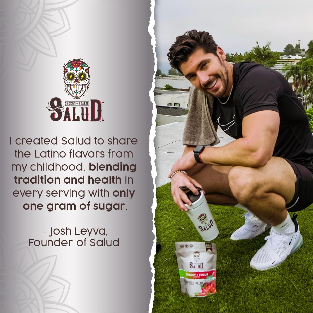 Salud 2-in-1 Energy Drink Powder + Focus

