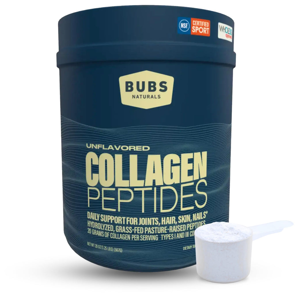 BUBS Naturals Collagen Peptides Powder Unflavored

