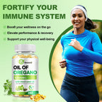 BEWORD Oil of Oregano with Black Seed Oil Immune Support

