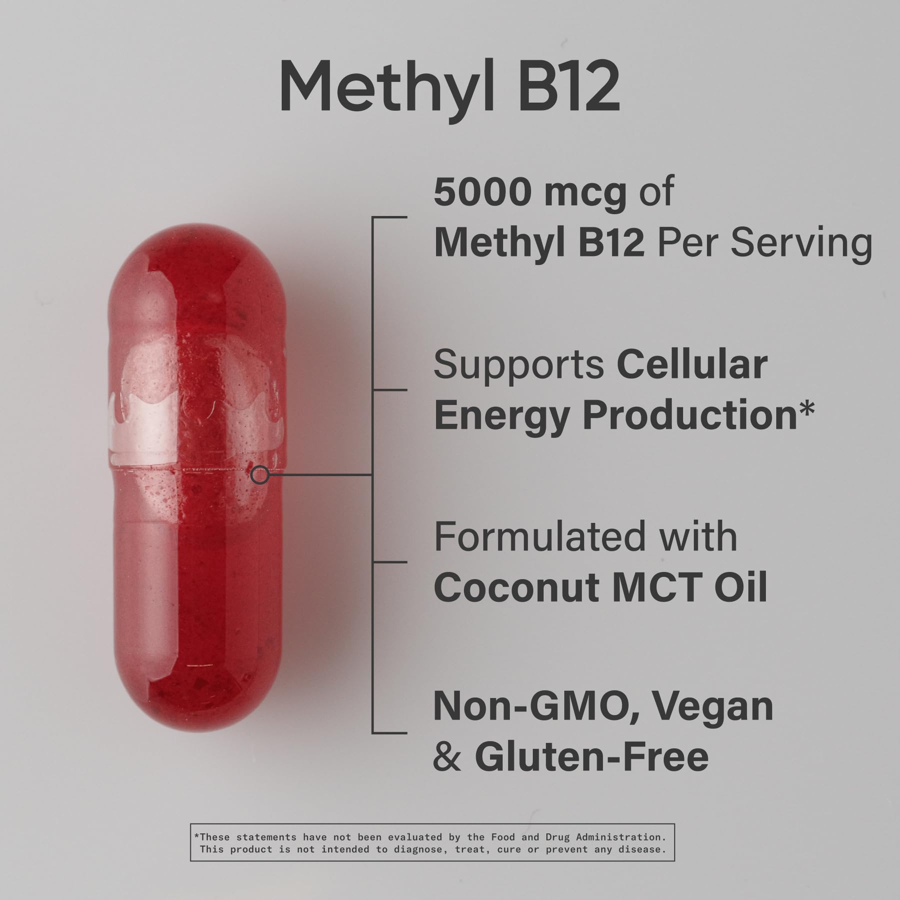 Sports Research Methylcobalamin B12 Liquid Veggie Capsule

