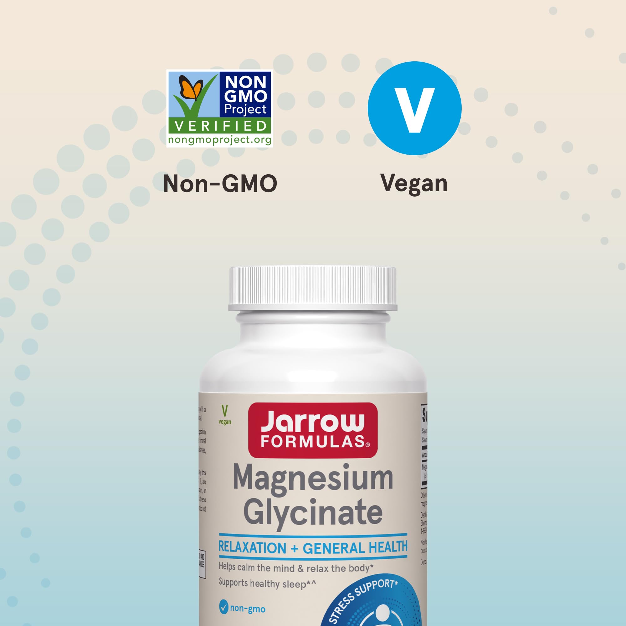 Jarrow Formulas Magnesium Glycinate Veggie Capsules 360 mg

