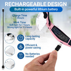 YOCTOSUN Magnifying Glasses with Light Headband Magnifier

