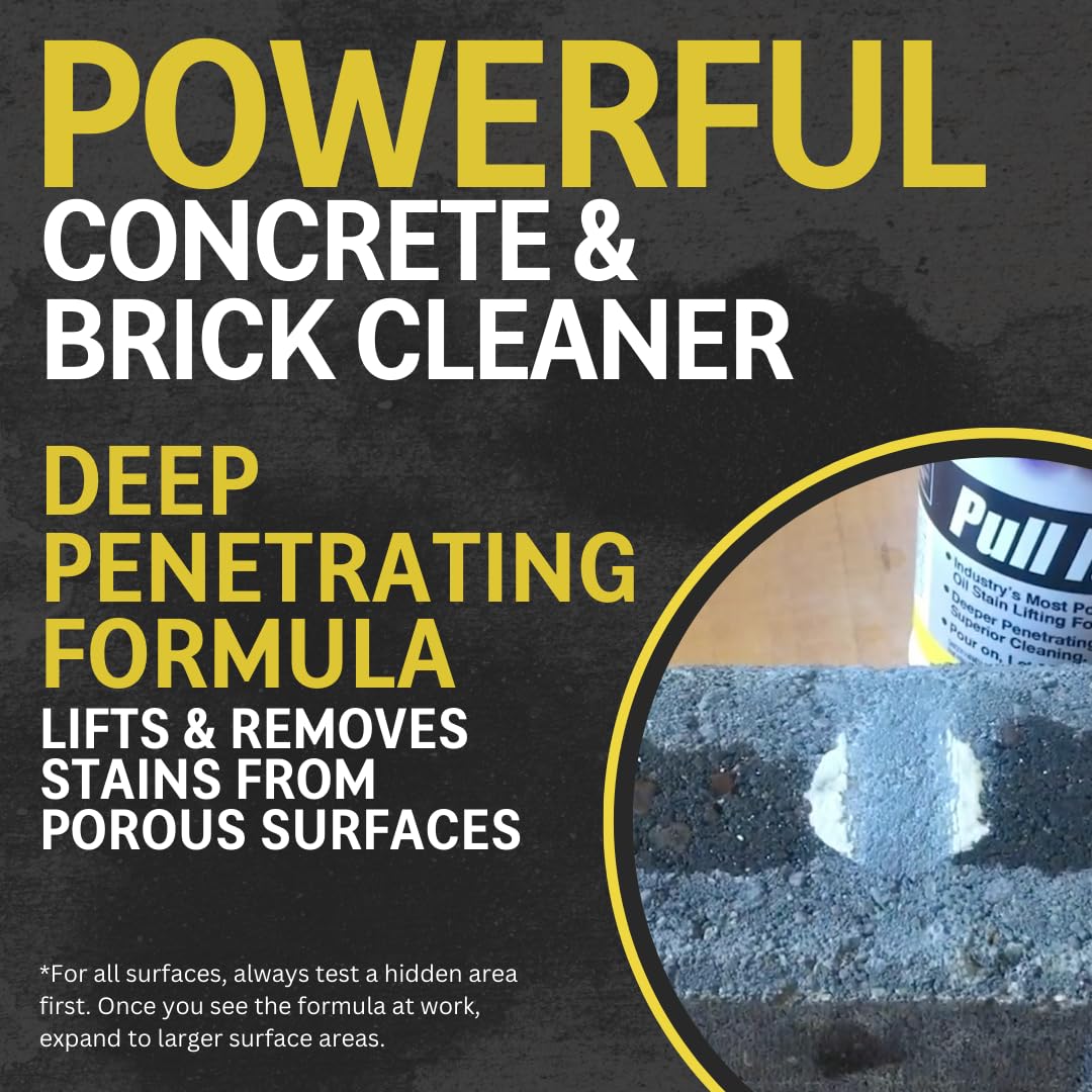 CHOMP! Concrete Oil Stain Remover for Porous Surfaces

