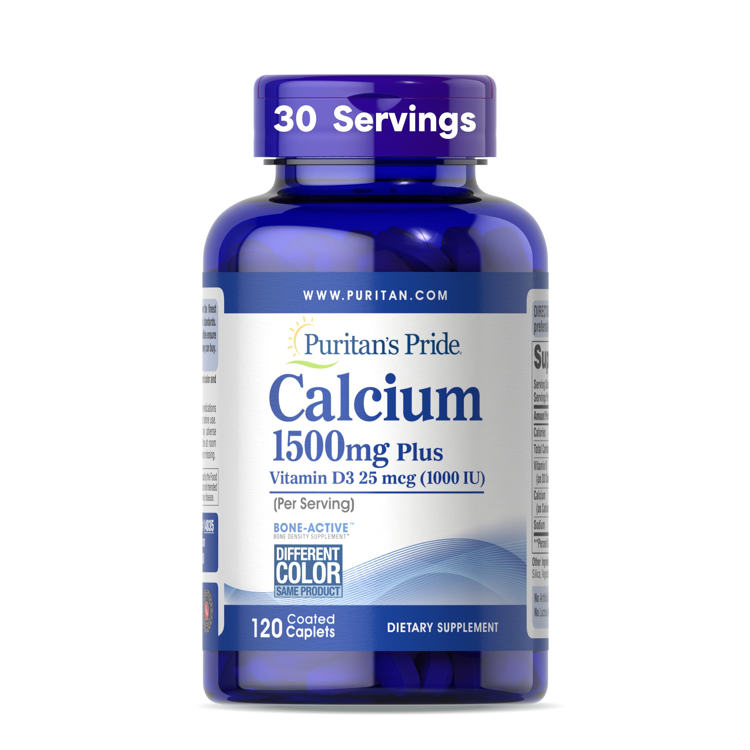 Puritan's Pride Calcium with Vitamin D for Bone Health

