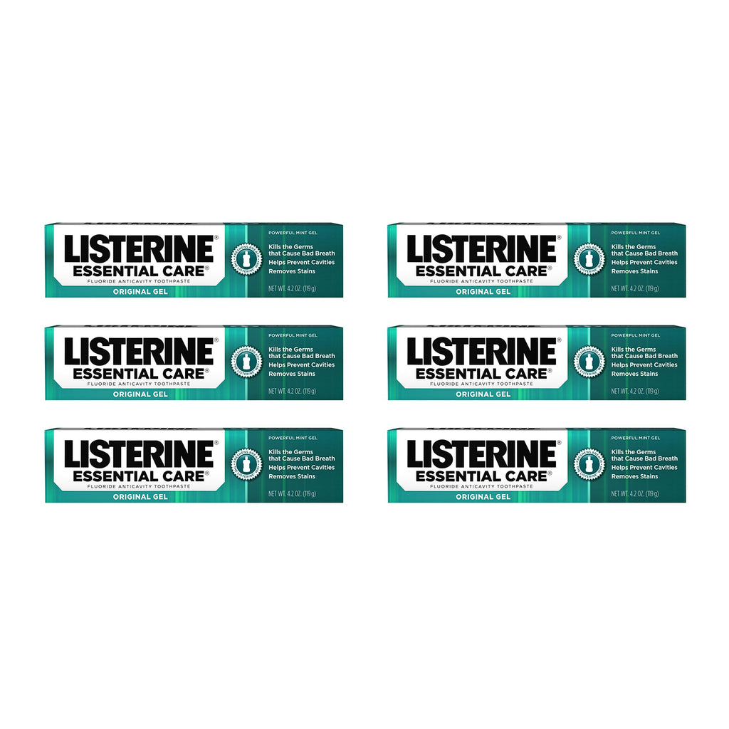 Listerine Essential Care Fluoride Toothpaste

