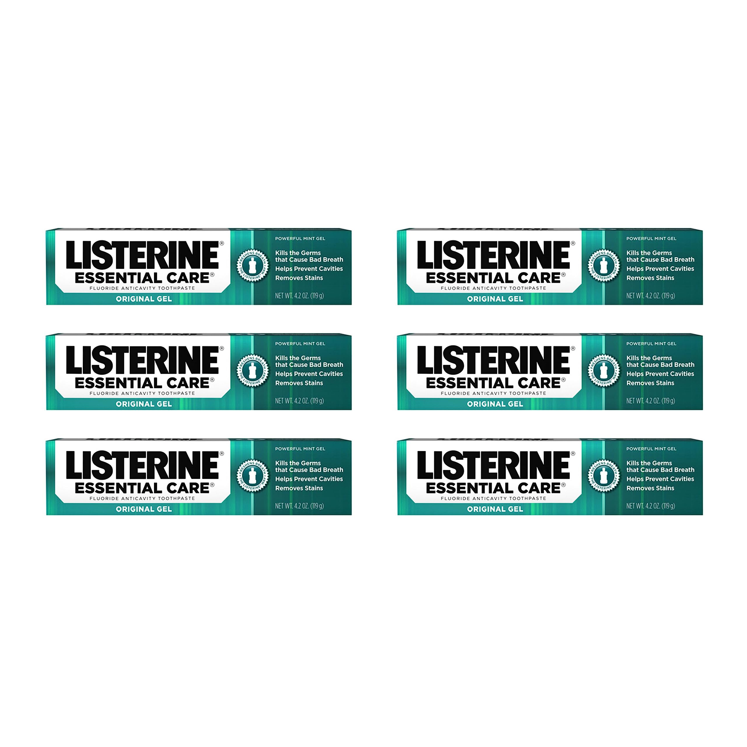 Listerine Essential Care Fluoride Toothpaste

