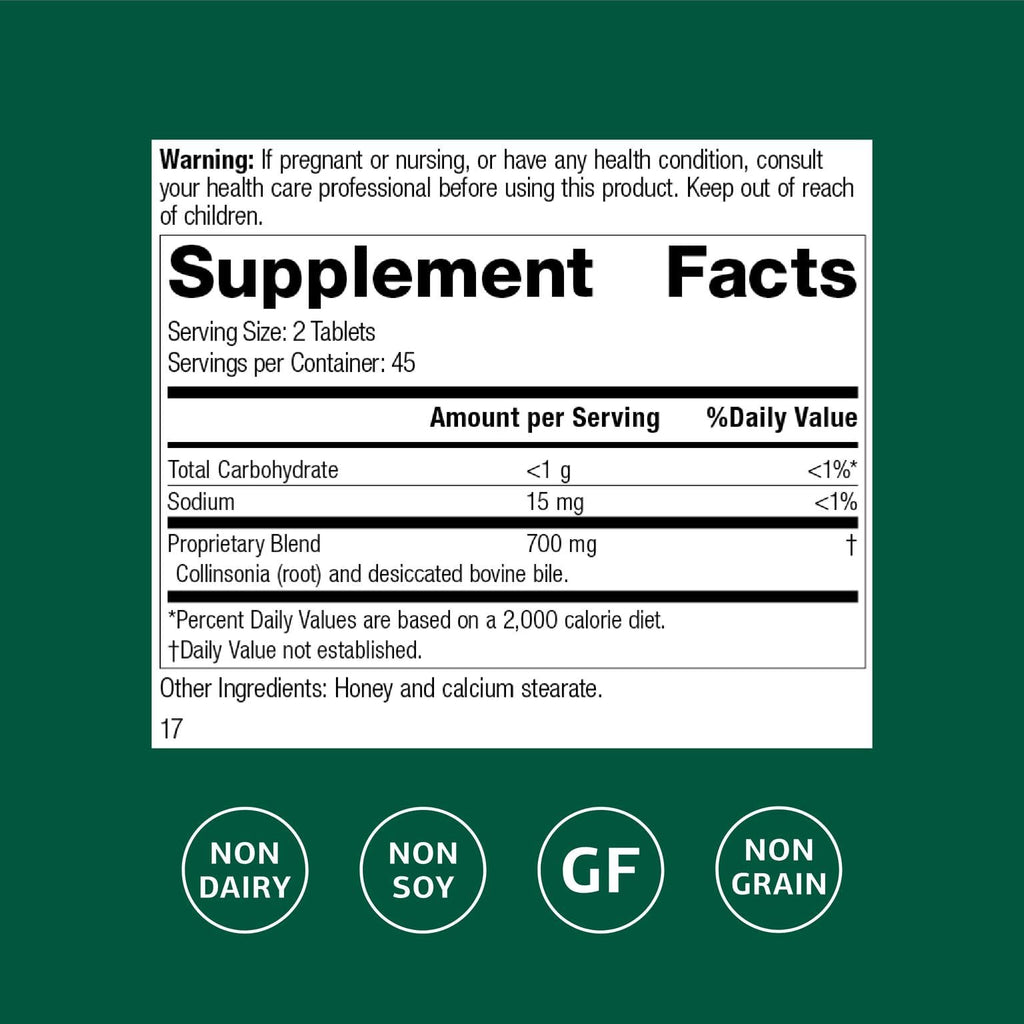 Cholacol Gallbladder Support Supplement by Standard Process

