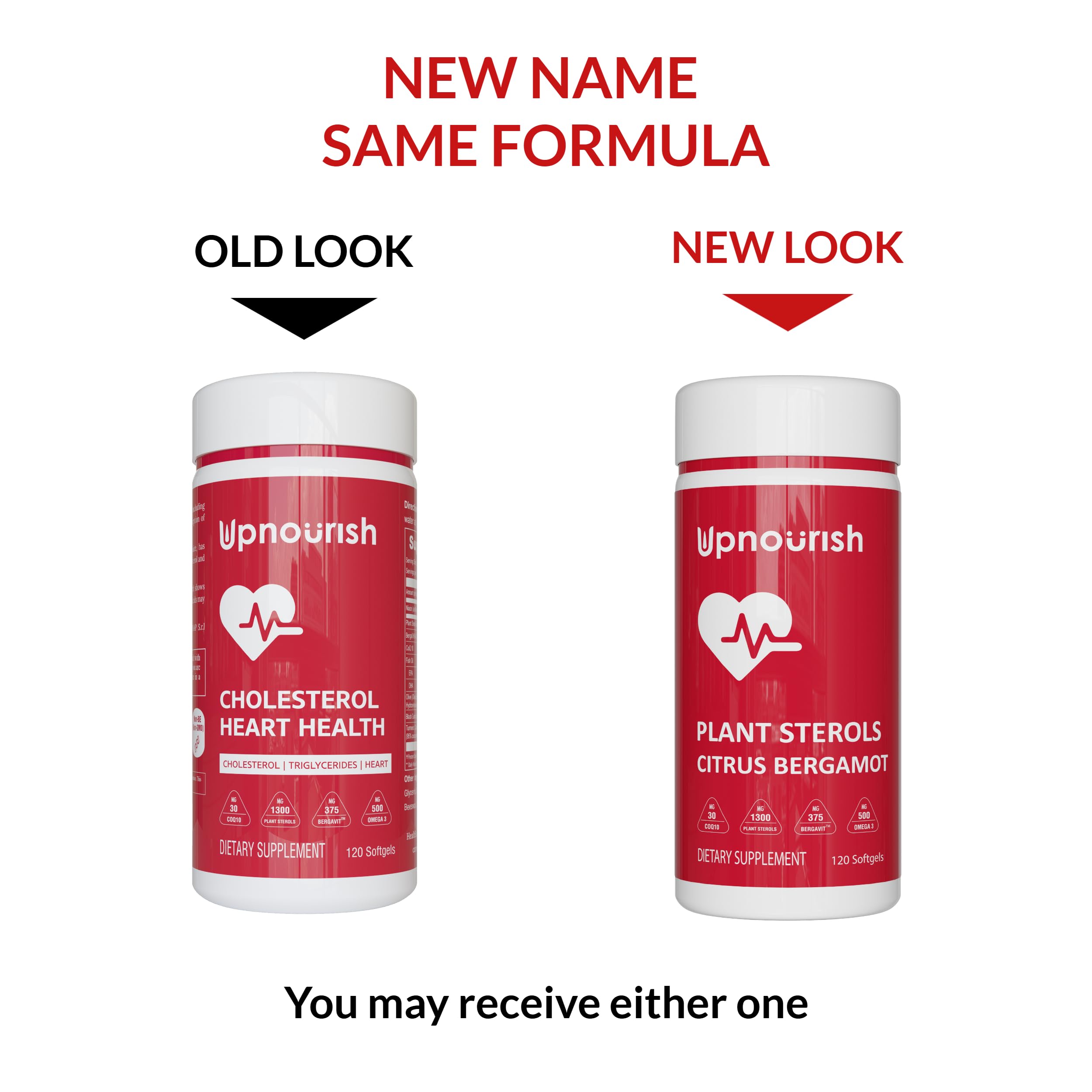 Citrus Bergamot UpNourish CoQ10 Omega-3 Plant Sterols

