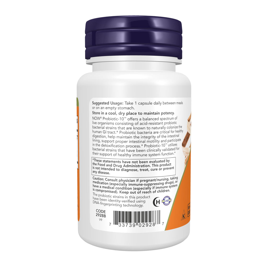 NOW Foods Probiotic-10 50 Billion CFU - 10 Strains


