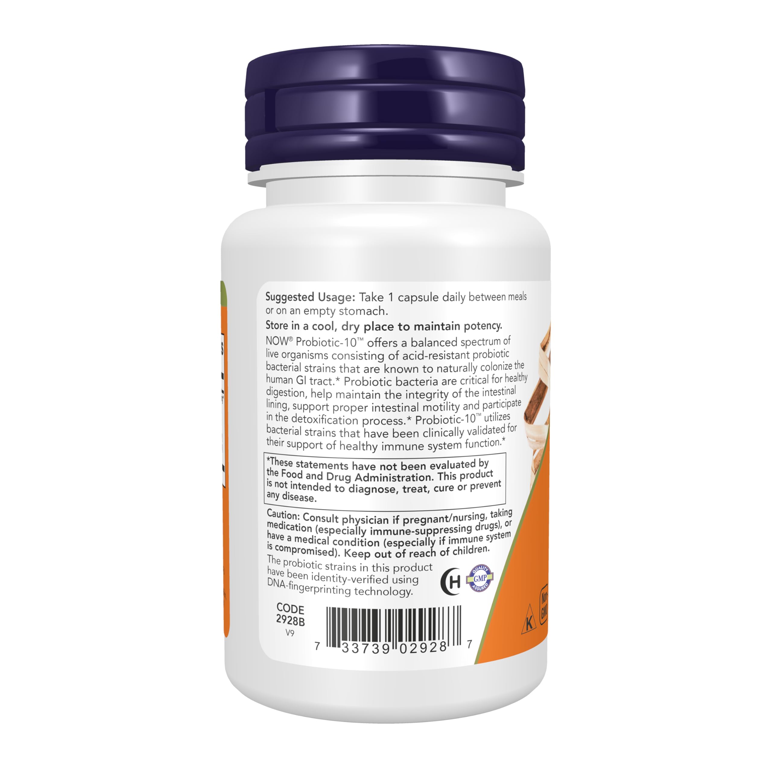 NOW Foods Probiotic-10 50 Billion CFU - 10 Strains

