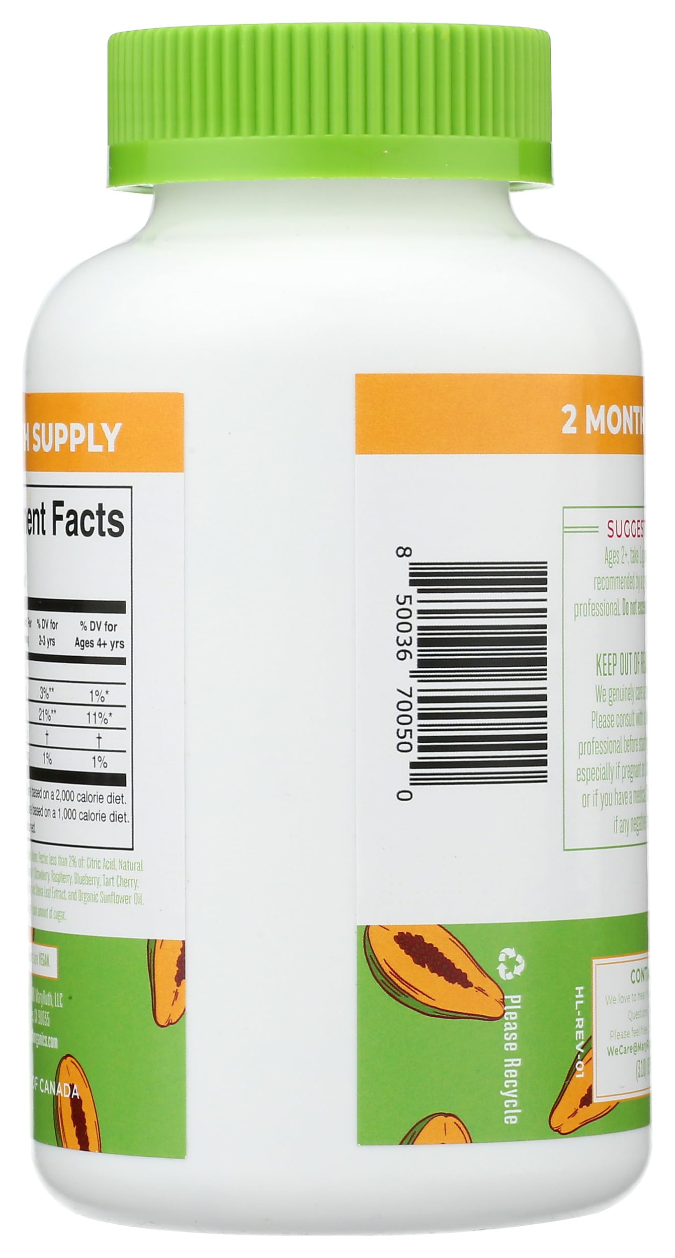 MaryRuth's Fiber Gummies – Digestive Support

