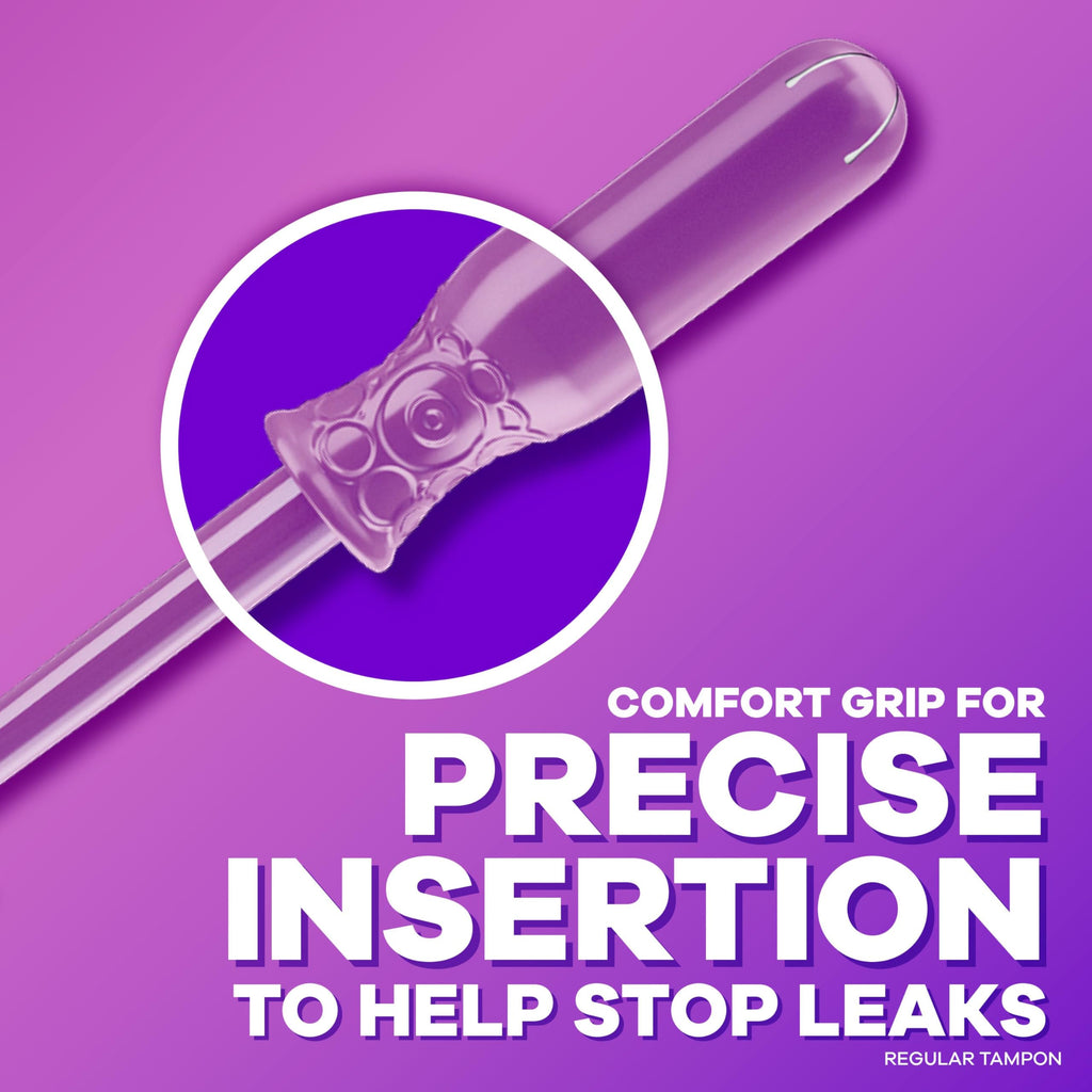 Tampax Radiant Tampons Unscented | LeakGuard Braid

