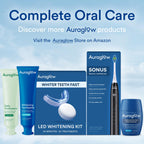 Auraglow Teeth Whitening Kit with LED Accelerator Light

