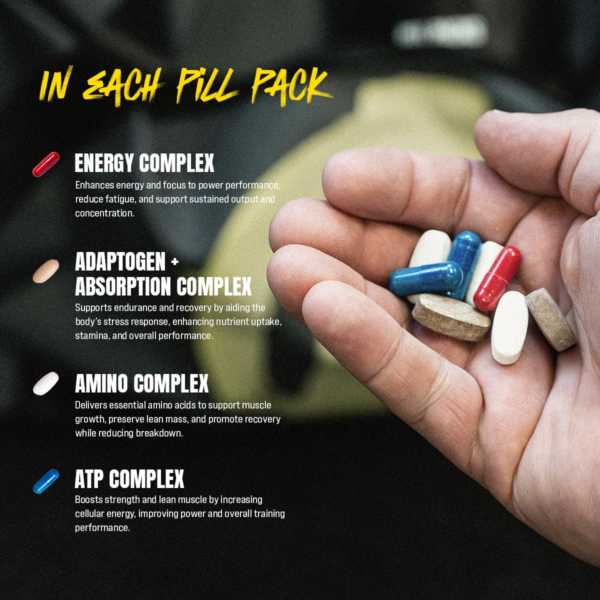 Animal M-Stak Muscle Builder Supplement

